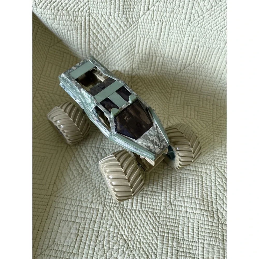 SML Soldier Fortune Monster Truck Military Green Plastic Toy BKT Tires 78700